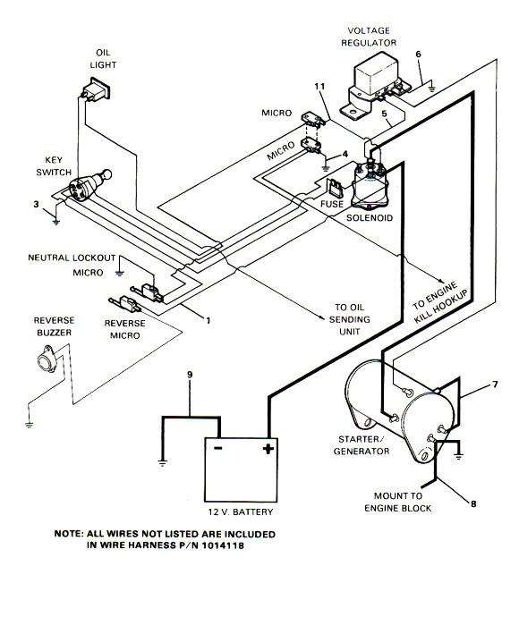Club Car FZ340 Spark Issue club car ignition wiring diagram 